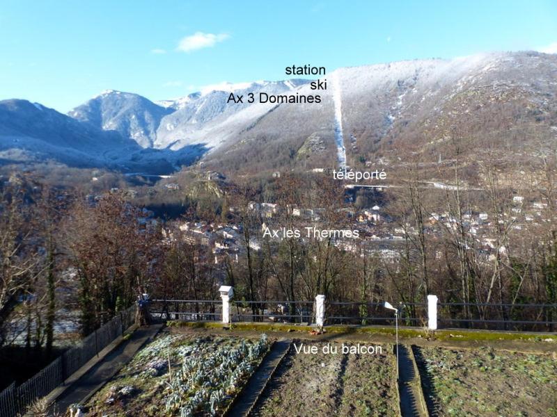 Les Cedres Lägenhet Ax-les-Thermes Exteriör bild